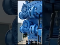 برنامج خاص VEIKONG AC DRIVE VFD500 مع الفرامل المنطقية في رفع البناء ، رافعة برجية