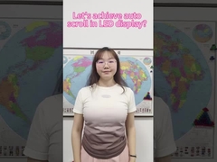 كيفية تحقيق التمرير التلقائي في شاشة LED من VEIKONG inverters؟