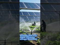 محرك المضخة الشمسية VEIKONG يجلب الماء والأمل لمكانك!